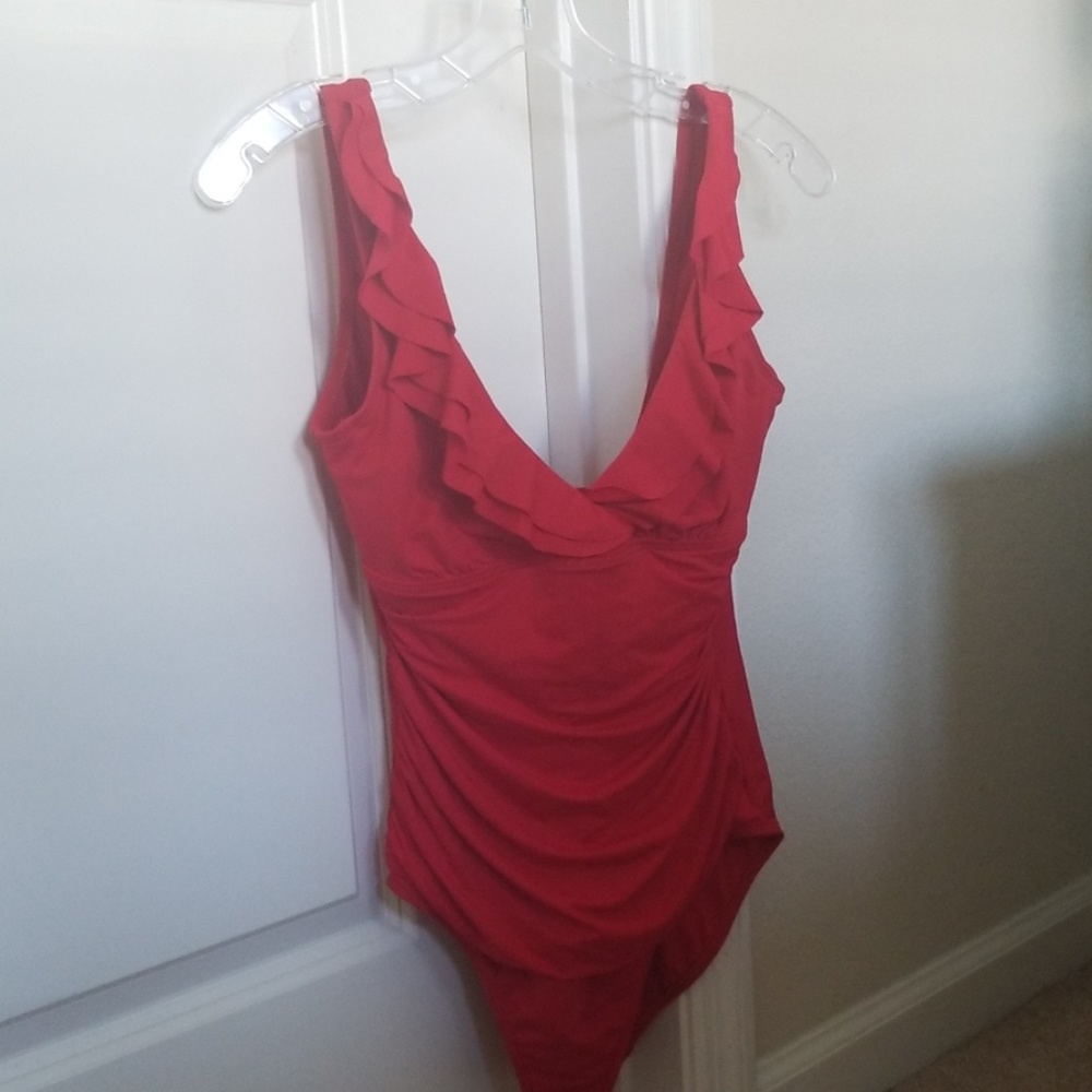 One piece bathing suit